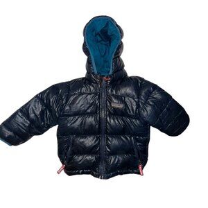 Patagonia Baby blue classic down puffer jacket 12-18M